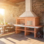 Barbecue avec Four a Pizza 