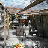 Barbecue avec four a bois MAXIMUS AV240F