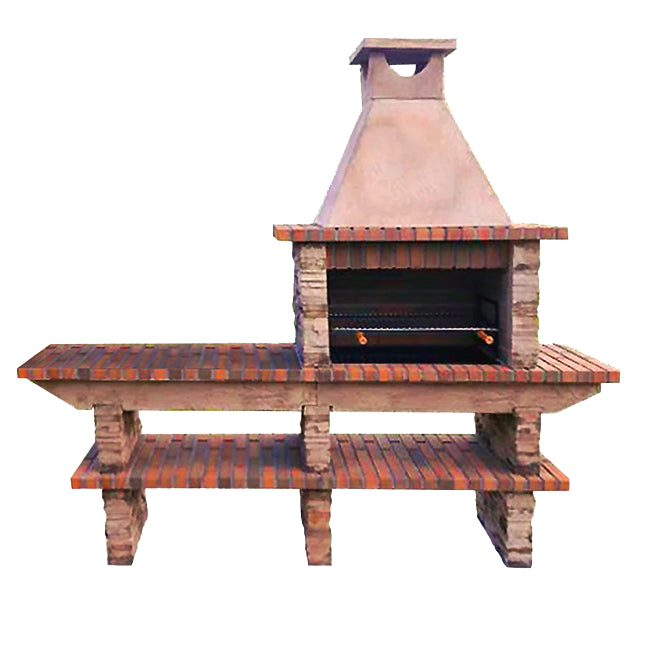 Barbecue avec four a bois MAXIMUS AV240F