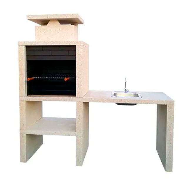 barbecue avec evier contemporain cs6090f