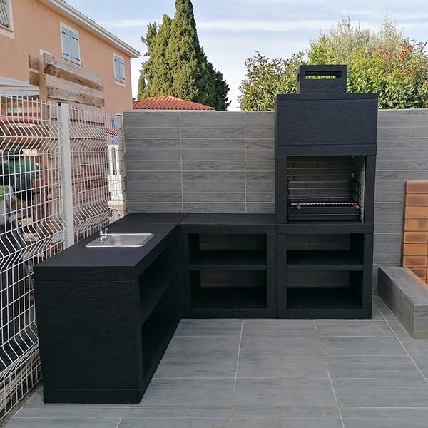 Barbecue d'angle Moderne AV12B