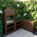 Barbecue d'angle Moderne AV12B