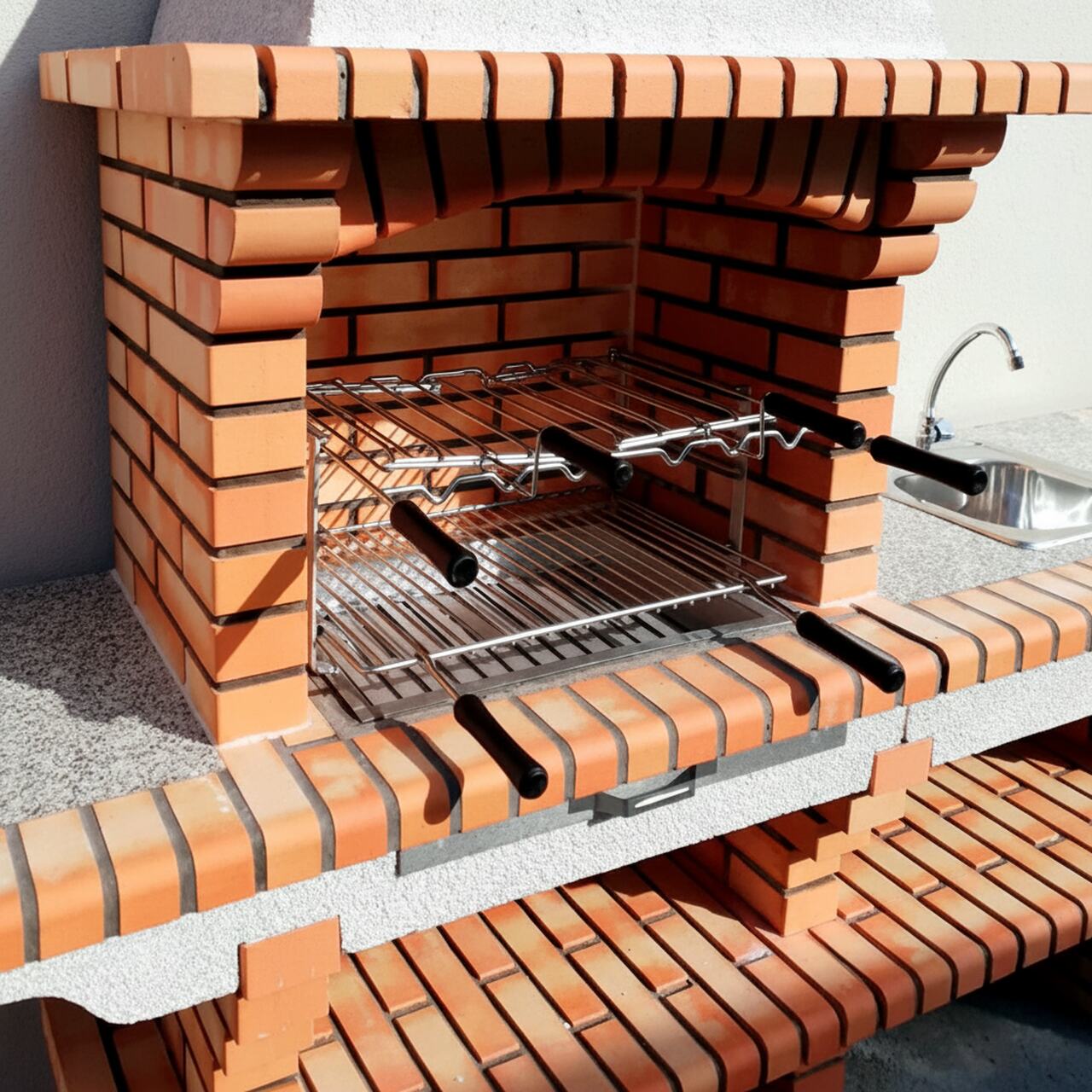 Barbecue de Jardin avec évier 