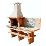 barbecue de jardin avec evier ce4030pf