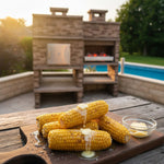 Barbecue en Beton Avec Four a Bois 