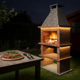 Barbecue en Brique Leopard 