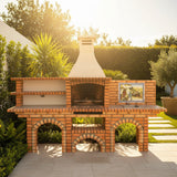 Barbecue en Brique avec évier 