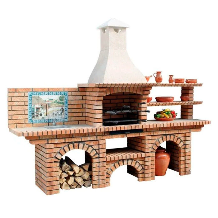 Barbecue en Brique avec évier