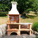 Barbecue en Brique de Jardin avec évier 