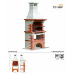 barbecue en briques portugais ce1050f