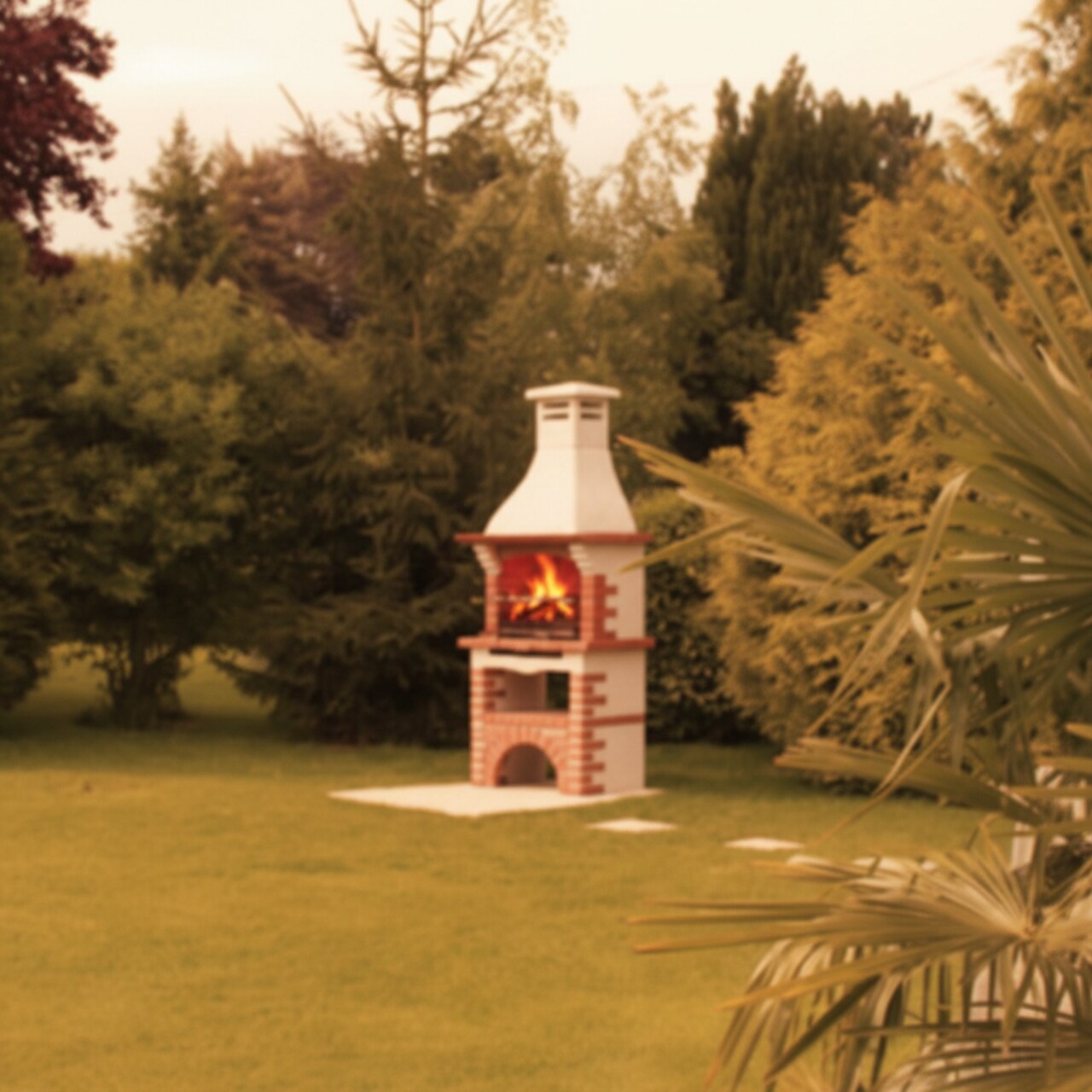 Barbecue en Briques Portugais