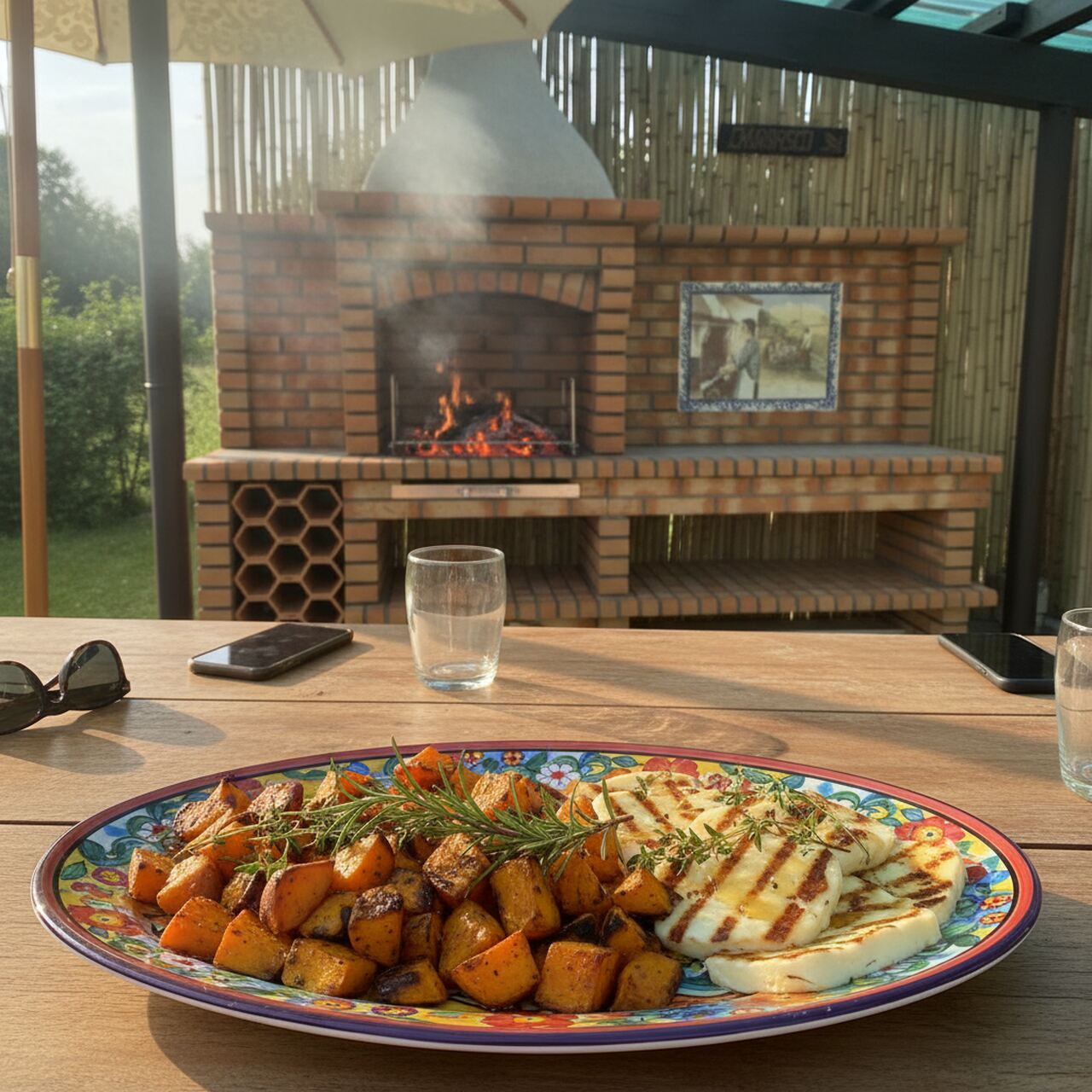 Barbecue en Briques avec évier