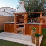 Barbecue en Briques avec évier