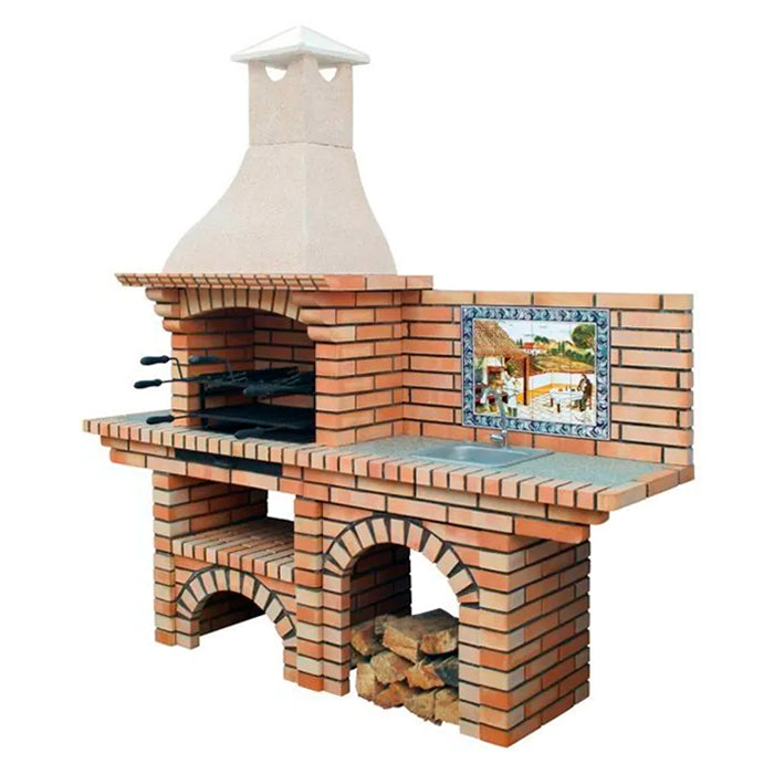 Barbecue en Briques avec évier