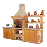 barbecue en briques avec evier ce8040f