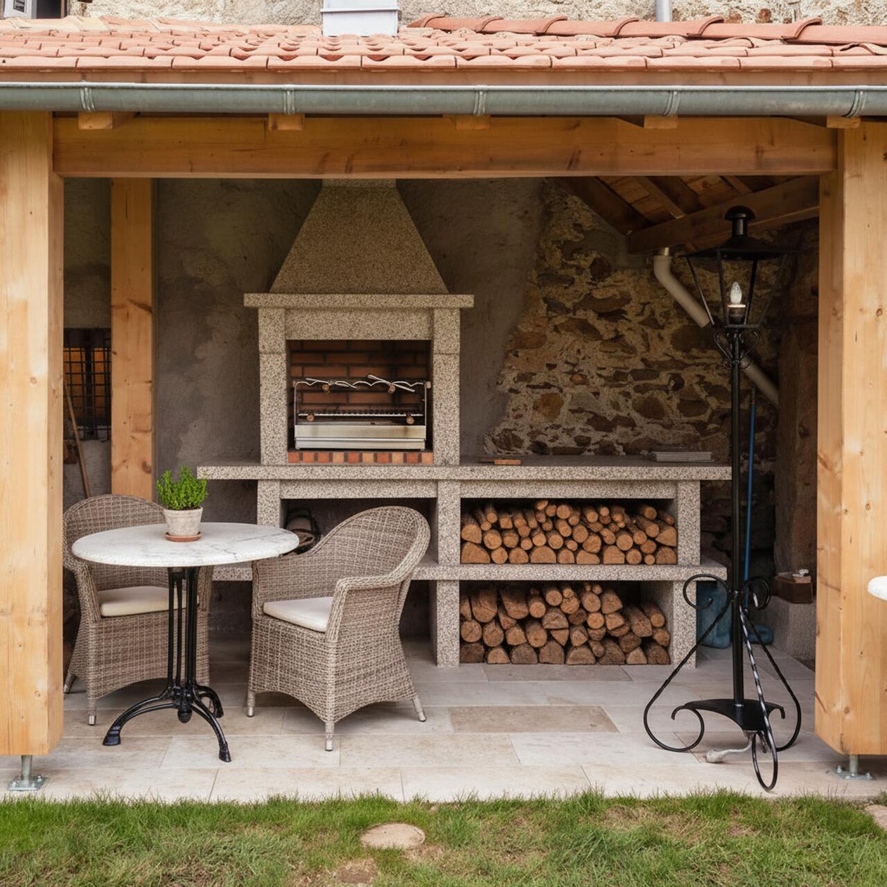 Barbecue en Granit GR054F