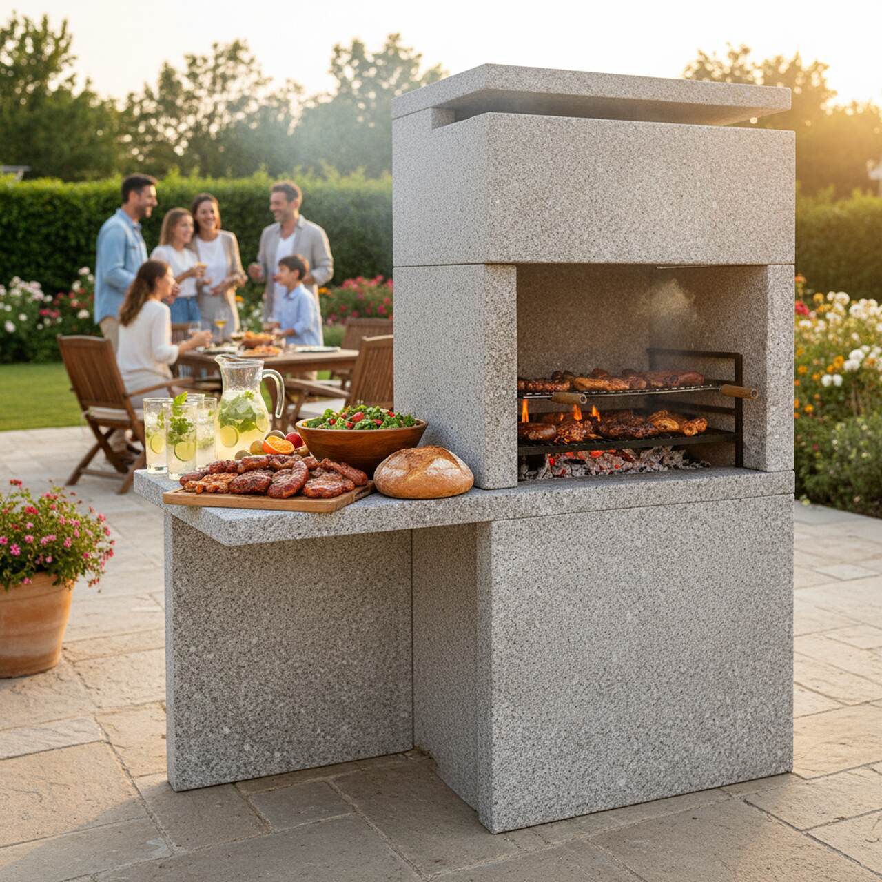 Barbecue en Granit GR520F
