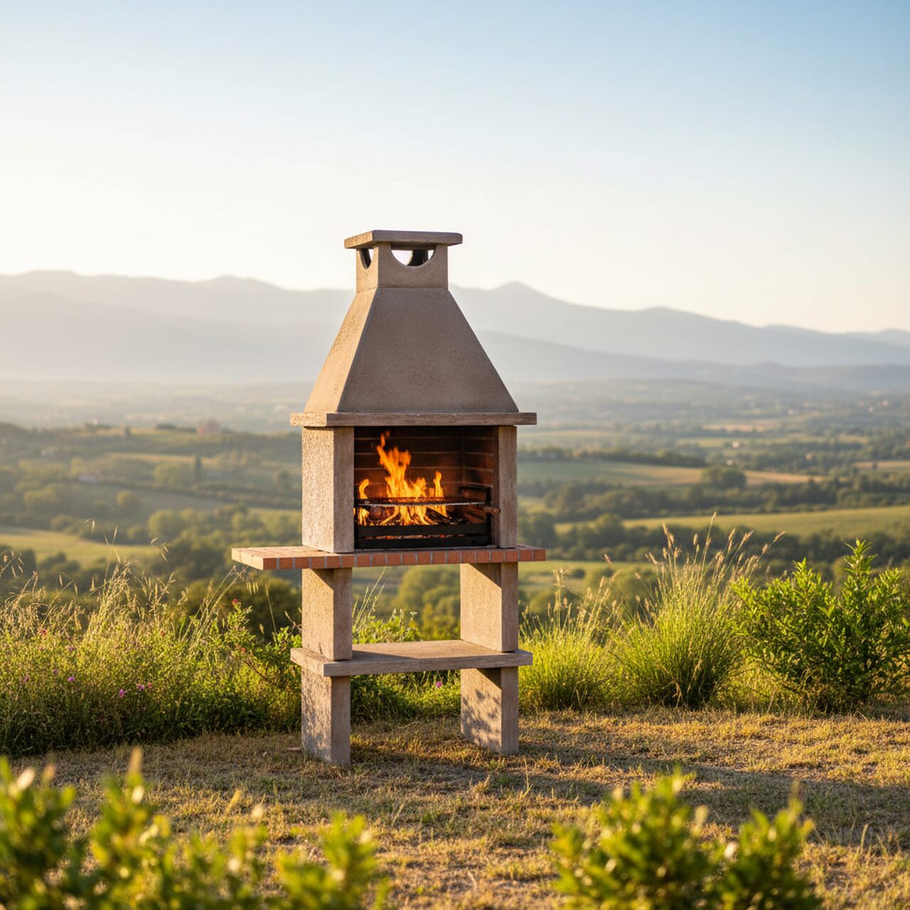 Barbecue en Pierre AV115R