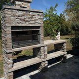 Barbecue en Pierre Reconstituée 