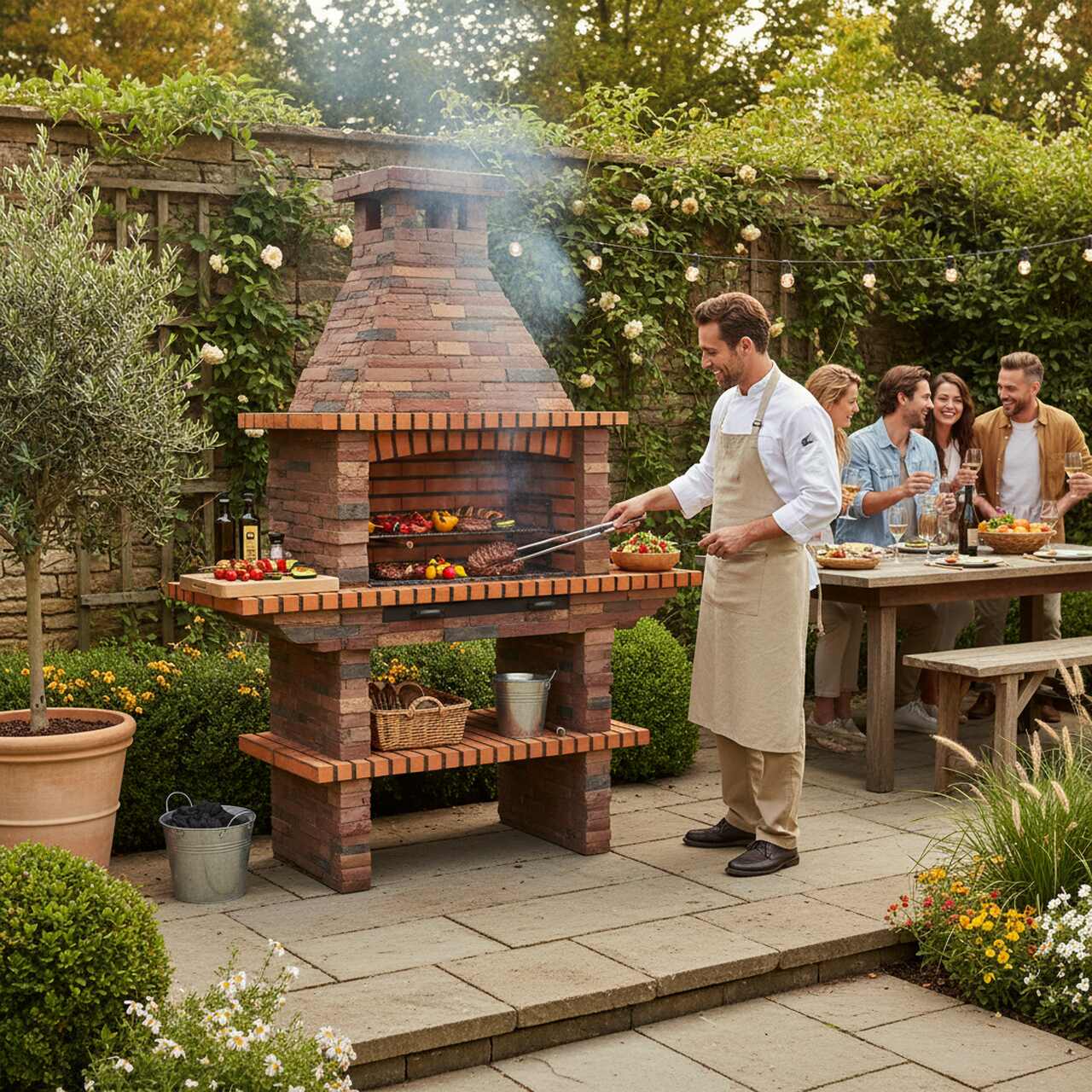 Barbecue en Pierre Simple CS2040F