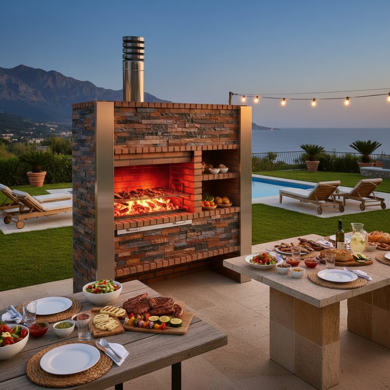 Barbecue en Pierre et Brique CS4030F