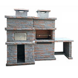 Barbecue en Pierre et Four a Bois PR4740F