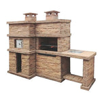 Barbecue en Pierre et Four a Bois PR4740F