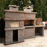Barbecue en Pierre et Four a Bois PR4740F