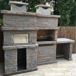 Barbecue en Pierre et Four a Bois PR4740F
