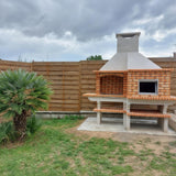 Barbecue en brique avec four AV351F