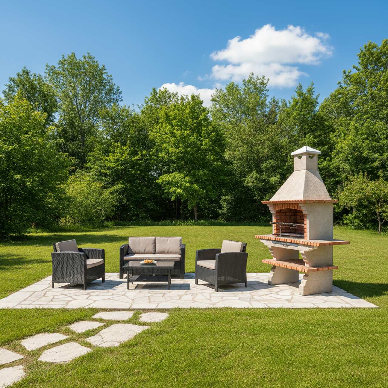 Barbecue en dur Portugais 