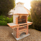 Barbecue en dur réfractaire