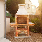 Barbecue en dur réfractaire 