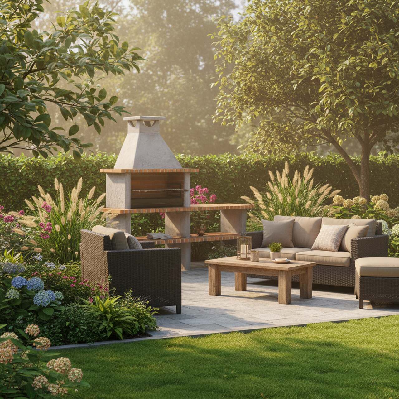 Barbecue en Pierre et Evier AV150R