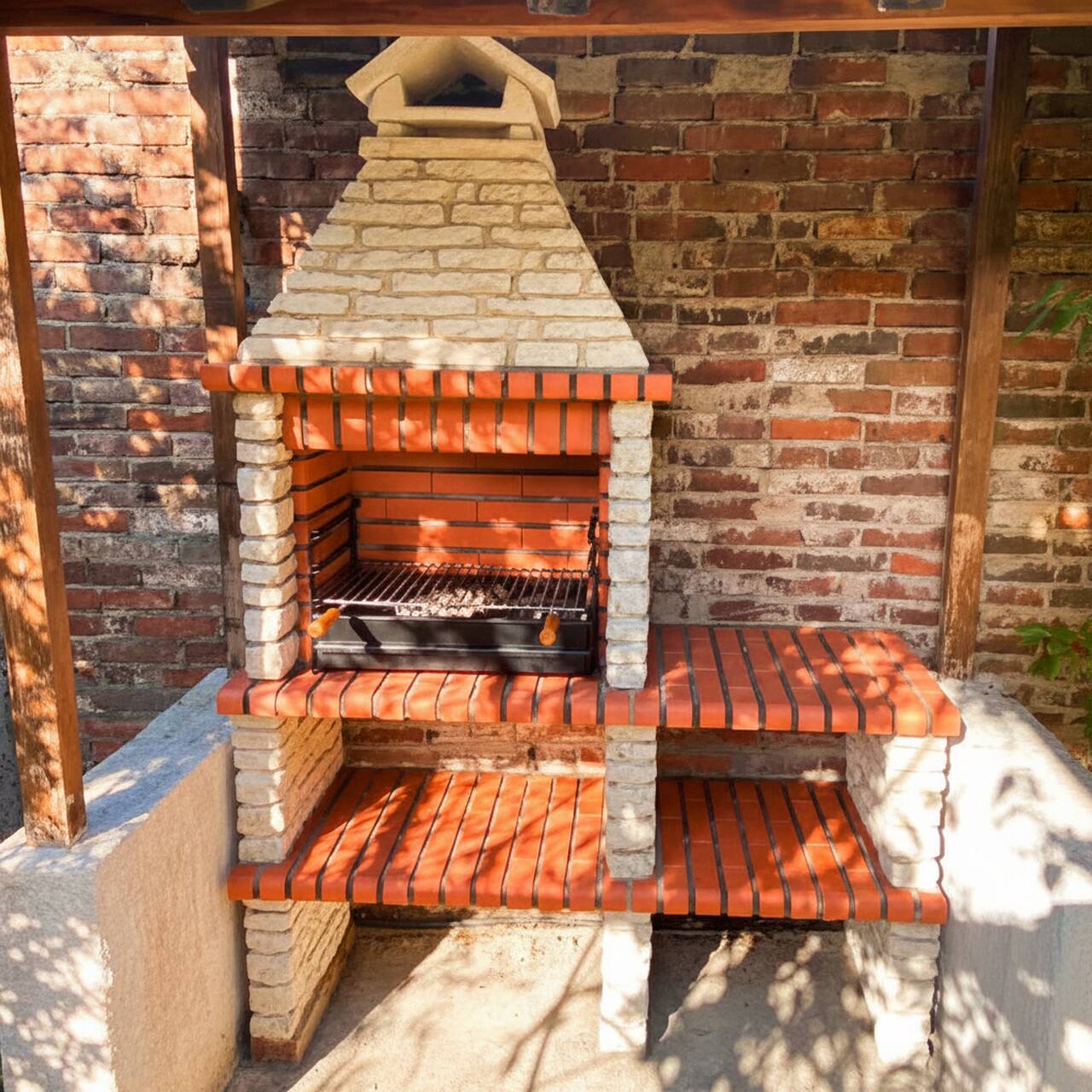 Barbecue fixe en pierre AR2090F