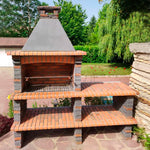 Barbecue fixe en pierre Impexfire 