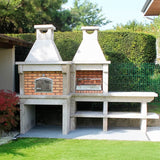 Barbecue granit avec four et évier GR56F