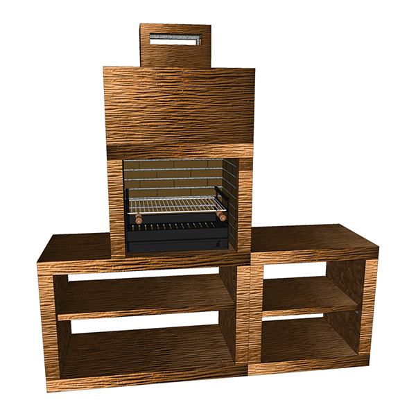 barbecue moderne avec evier av30m