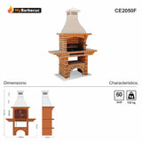 Fast murgrill CE2050F