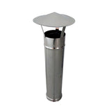 Cheminee INOX pour MAXIMUS 70cm AC121F