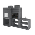 Barbecue à Bois Moderne Compact CE910