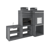 Barbecue à Bois Moderne Compact CE910