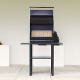 Barbecue en métal et en briques AC88F