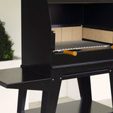 Barbecue en métal et en briques AC88F