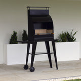 Barbecue en métal et en briques AC88F