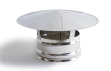 Chapeau en inox sans rebord pour fours à bois MAXIMUS – Protection pour Cheminée