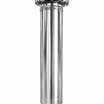 KIT tube INOX Isolée avec Solin pour MAXIMUS 70 AC180F