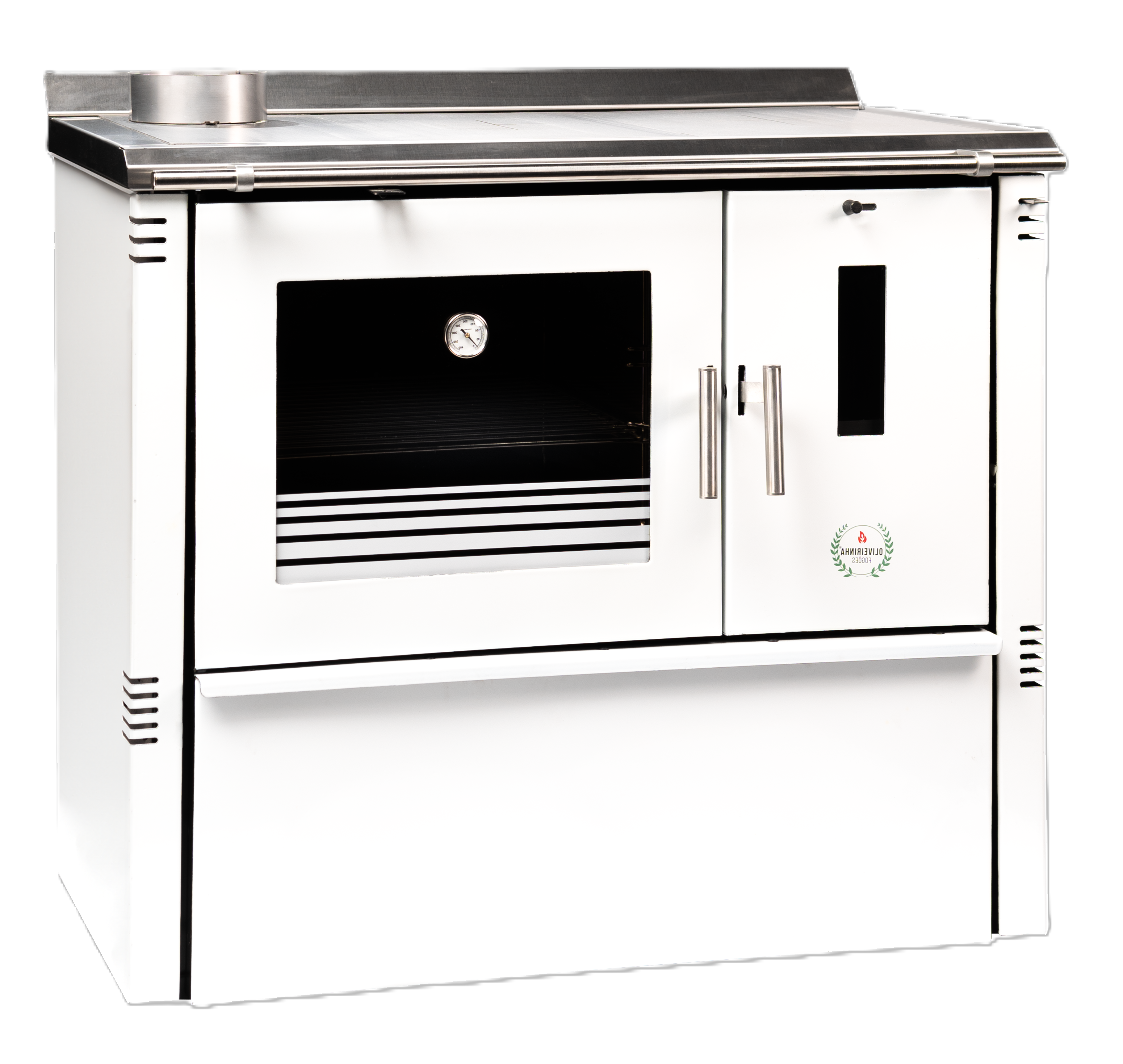 Cuisinière a bois émaillé Oliveirinha PF53F