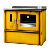 Cuisinière a bois émaillé Oliveirinha PF53F