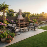 Barbecue fixe en pierre reconstituée AV370F